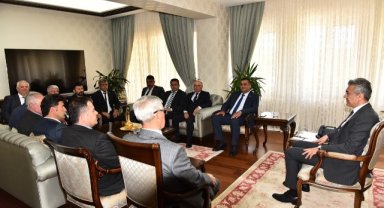 İl Genel Meclisi Heyetinden Vali Akkoyun’a Hayırlı Olsun Ziyareti