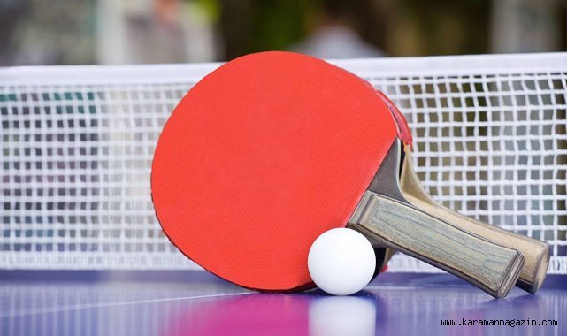 KARAMAN, OKUL SPORLARI MASA TENİSİ GRUP MÜSABAKALARINA EV SAHİPLİĞİ YAPACAK