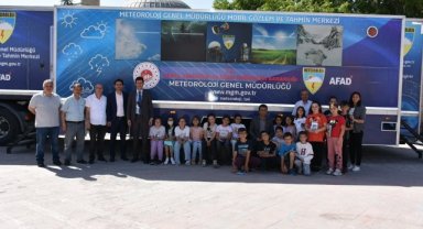 Meteoroloji Tırı, Kapılarını Öğrencilere Açtı