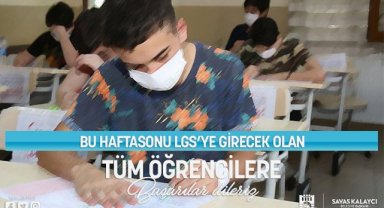 BELEDİYE BAŞKANI SAVAŞ KALAYCI LGS’YE GİRECEK ÖĞRENCİLERE BAŞARILAR DİLEDİ
