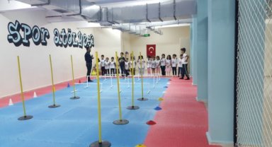 Paşa ve Recep Evcen Anaokulunun Minik Öğrencilerinden TOKİ Ortaokuluna Ziyaret