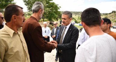 Valimiz Tuncay Akkoyun Kıbrıs Gazisi Muharrem Soylu’nun Cenaze Törenine Katıldı