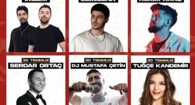 Karaman’ın en büyük açık hava müzik festivallerinden biri olan KARAMAN FK. Yaz Festivali bugün başlıyor.