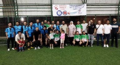 SAĞLIKTA ŞİDDETE HAYIR FUTBOL TURNAVASI SONUÇLANDI…