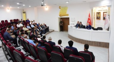 Valimiz Sn. Tuncay Akkoyun Köy Muhtarlarıyla Bir Araya Geldi