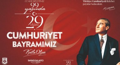 BAŞKAN KALAYCI’NIN 29 EKİM CUMHURİYET BAYRAMI MESAJI