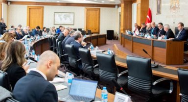 REKTÖRÜMÜZ SÜRDÜRÜLEBİLİR VE İKLİM DOSTU KAMPÜS PROJESİ TOPLANTISINA KATILDI
