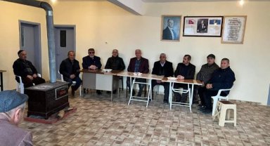 AK PARTİ KARAMAN KÖYLERİ GEZMEYE DEVAM EDİYOR