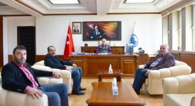 KARAMAN ZİRAAT ODASI BAŞKANI’NDAN REKTÖR KARAMAN’A ZİYARET