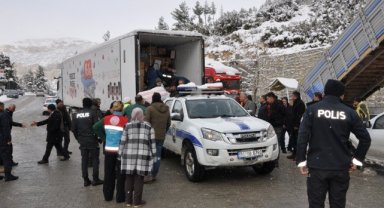 ERMENEK’TEN YARDIM TIRININ İLKİ DUALARLA UĞURLANDI