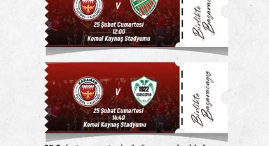 TARAFLARLARIMIZIN MÜSABAKAYA YOĞUN İLGİSİ SEBEBİYLE YARINKİ MÜCADELEMİZİN BİLETLERİ DEPREMZEDELERE BAĞIŞLANACAK