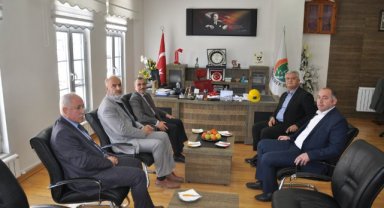 REKTÖR GAVGALI’DAN BELEDİYEMİZE ZİYARET