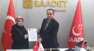 Selver Karakaş hanımefendi, milletvekili aday adaylığı için başvurusunu yapmıştır.