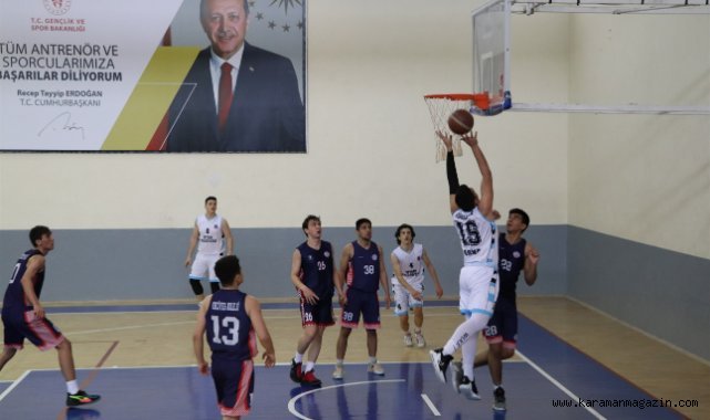 U18 ERKEKLER BASKETBOL BÖLGE ŞAMPİYONASI SONA ERDİ