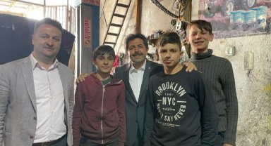 AK PARTİ TAŞELİNE ÇIKARMA YAPTI