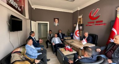 AK Parti Teşkilatından Yeniden Refah Partisine Ziyaret