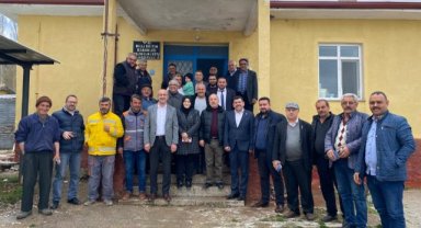 AK Partili Adaylar Köylere Çıkarma Yaptı