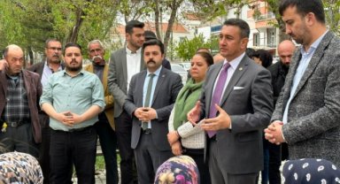 CHP’Lİ ADAYLAR ÇARŞIDA, MAHALLEDE, KÖYDE; VATANDAŞIN YANINDA