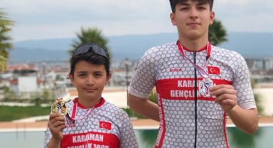 KARAMAN BİSİKLET TAKIMI AYDIN’DA KÜRSÜYÜ BOŞ BIRAKMADI