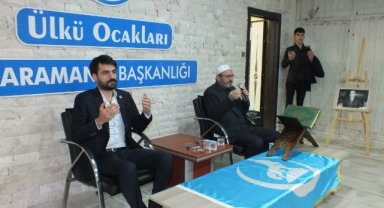 Ülkücü Hareketin merhum lideri Alparslan Türkeş Karaman’da anıldı