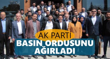 AHMET BALKANAK Parti 1 Mayıs İşçi Bayramında Basın Emekçileri ile Bir Araya Geldi