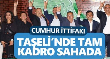 Cumhur İttifakı Taşeli'ne Çıkarma Yaptı