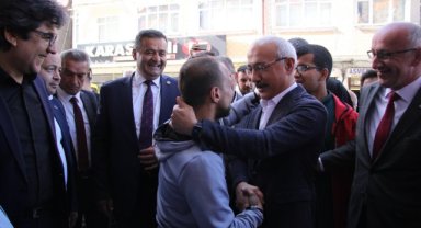 Lütfi Elvan’a Karaman’da Sevgi Seli