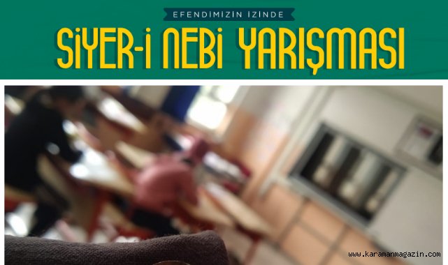 SİYER-İ NEBİ ORTAOKULLAR SINAVI YAPILDI