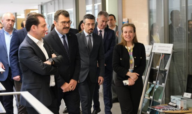 TÜBİTAK Başkanı Prof. Dr. Hasan Mandal Şişecam Bilim, Teknoloji ve Tasarım Merkezi'ni Ziyaret Etti