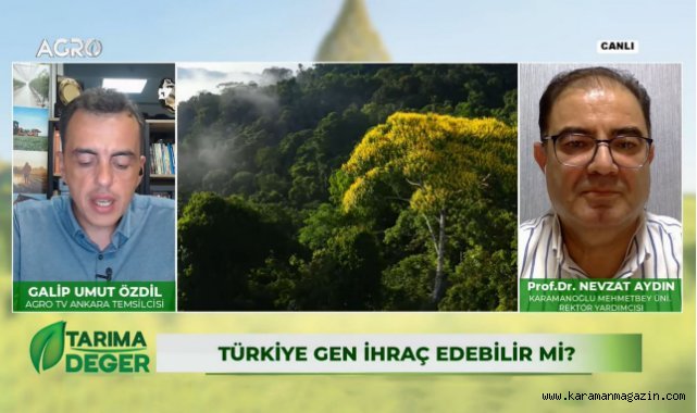KMÜ REKTÖR YARDIMCISI AGRO TV İLE TRT ÇUKUROVA’NIN KONUĞU OLDU