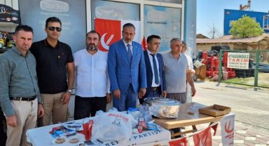 YENİDEN REFAH PARTİSİNDEN AŞURE İKRAMI