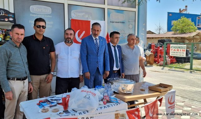 YENİDEN REFAH PARTİSİNDEN AŞURE İKRAMI