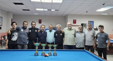 3 BANT BİLARDO İL KONTENJANI MÜSABAKALARI TAMAMLANDI