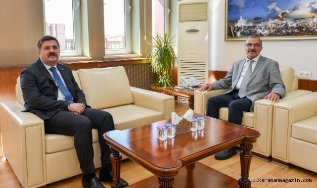 VALİ HÜSEYİN ENGİN SARIİBRAHİM’DEN REKTÖR GAVGALI’YA ZİYARET
