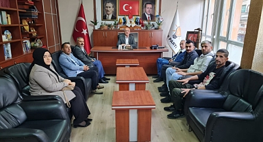 UGC'DEN AK PARTİ KARAMAN İL BAŞKANI MURAT ÖZTÜRK'E ZİYARET