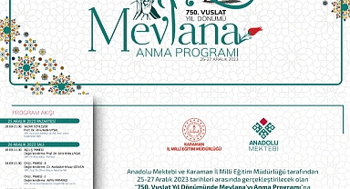 Akademisyenler ve Öğrenciler, 750’inci Vuslat Yıl Dönümünde Mevlana'yı Anlatacak