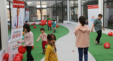 ÇOCUK OYUN KÖYÜ ANA KUCAĞI HİZMETE SUNULDU