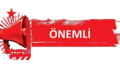DİKKAT ÖNEMLİ UYARI