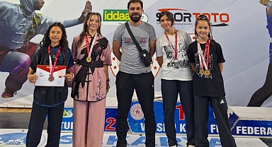 WUSHU KUNGFU TÜRKİYE ŞAMPİYONASINDA KARAMAN BAŞARISI