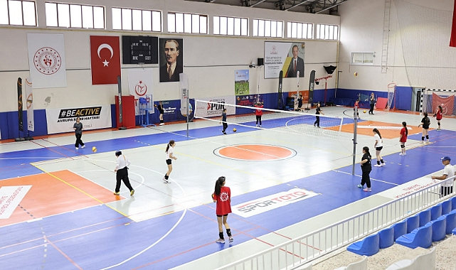 AVRUPA SPOR HAFTASI’NDA VOLEYBOL COŞKUSU