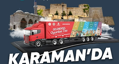 BİR TIR DOLUSU MUTLULUK KARAMAN’DA