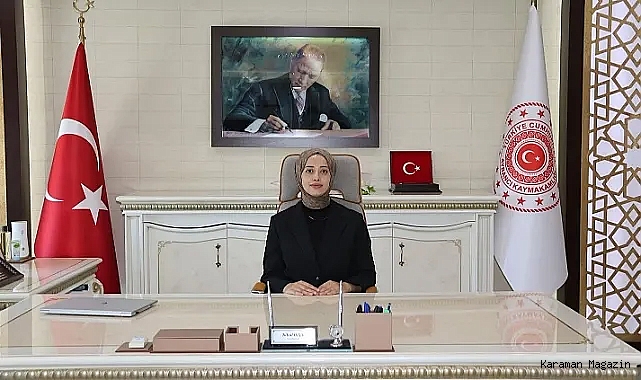 Kaymakam Nihal Özer, Ayrancı'daki görevine başladı